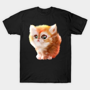 Fluffy Kitten T-Shirt